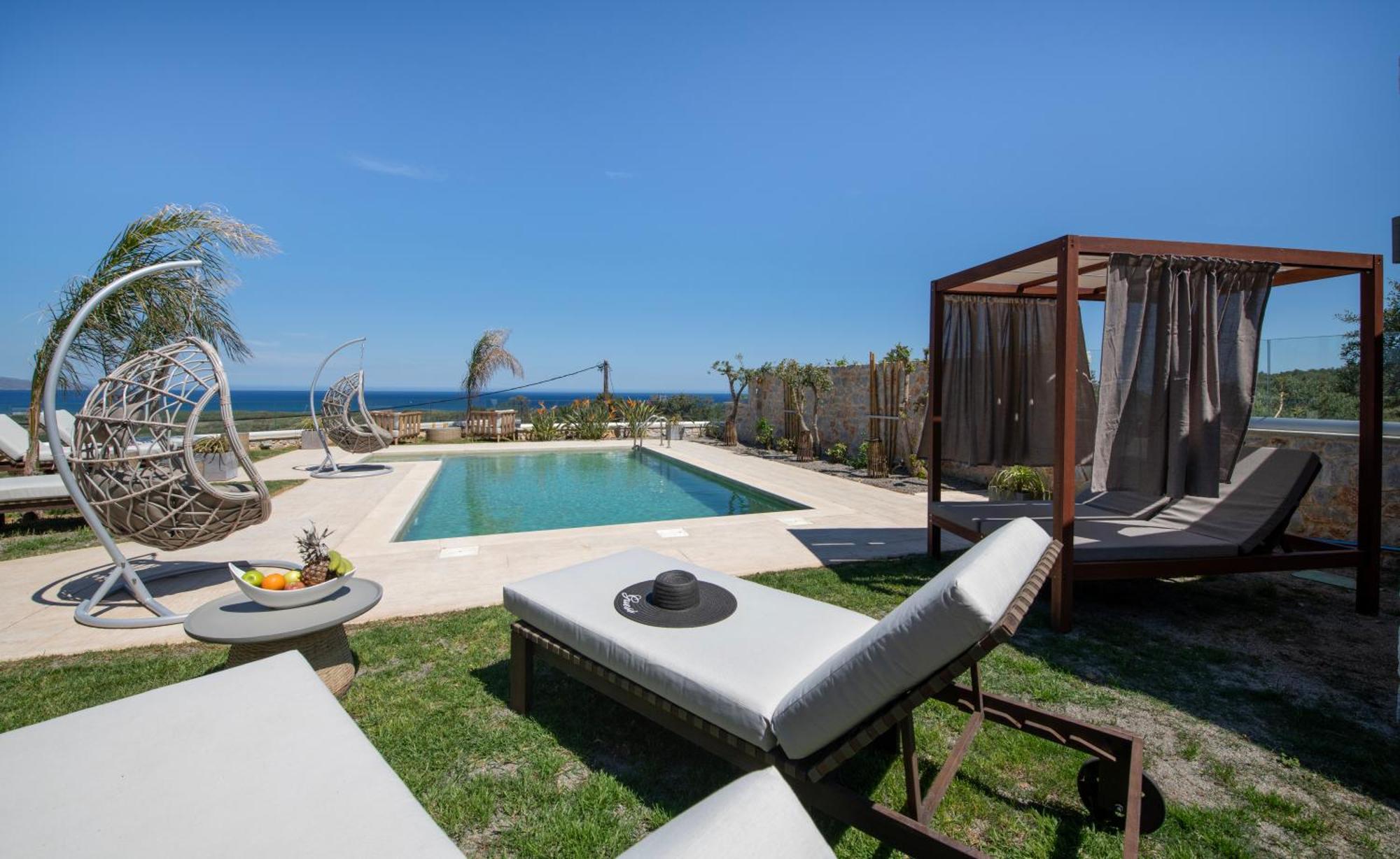 Villa Lady Dafni With Private Heated Pool Maleme Екстериор снимка