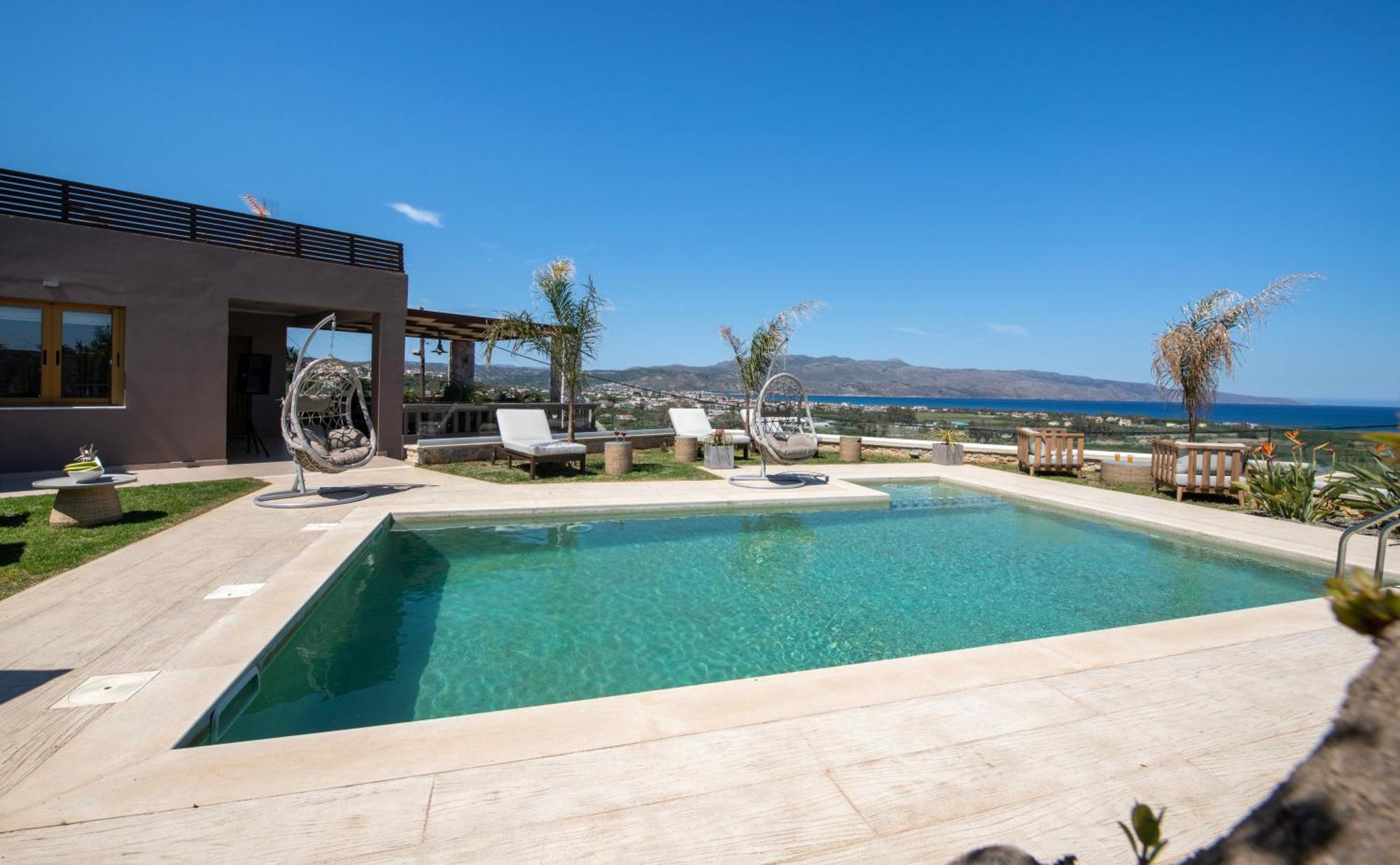 Villa Lady Dafni With Private Heated Pool Maleme Екстериор снимка