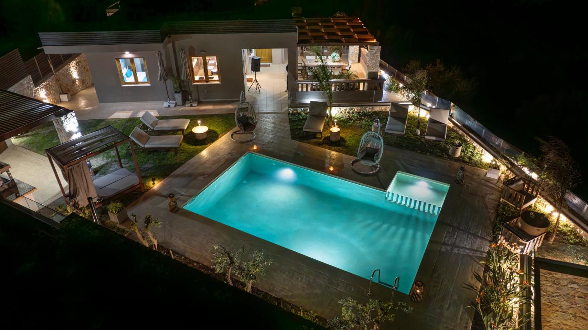 Villa Lady Dafni With Private Heated Pool Maleme Екстериор снимка