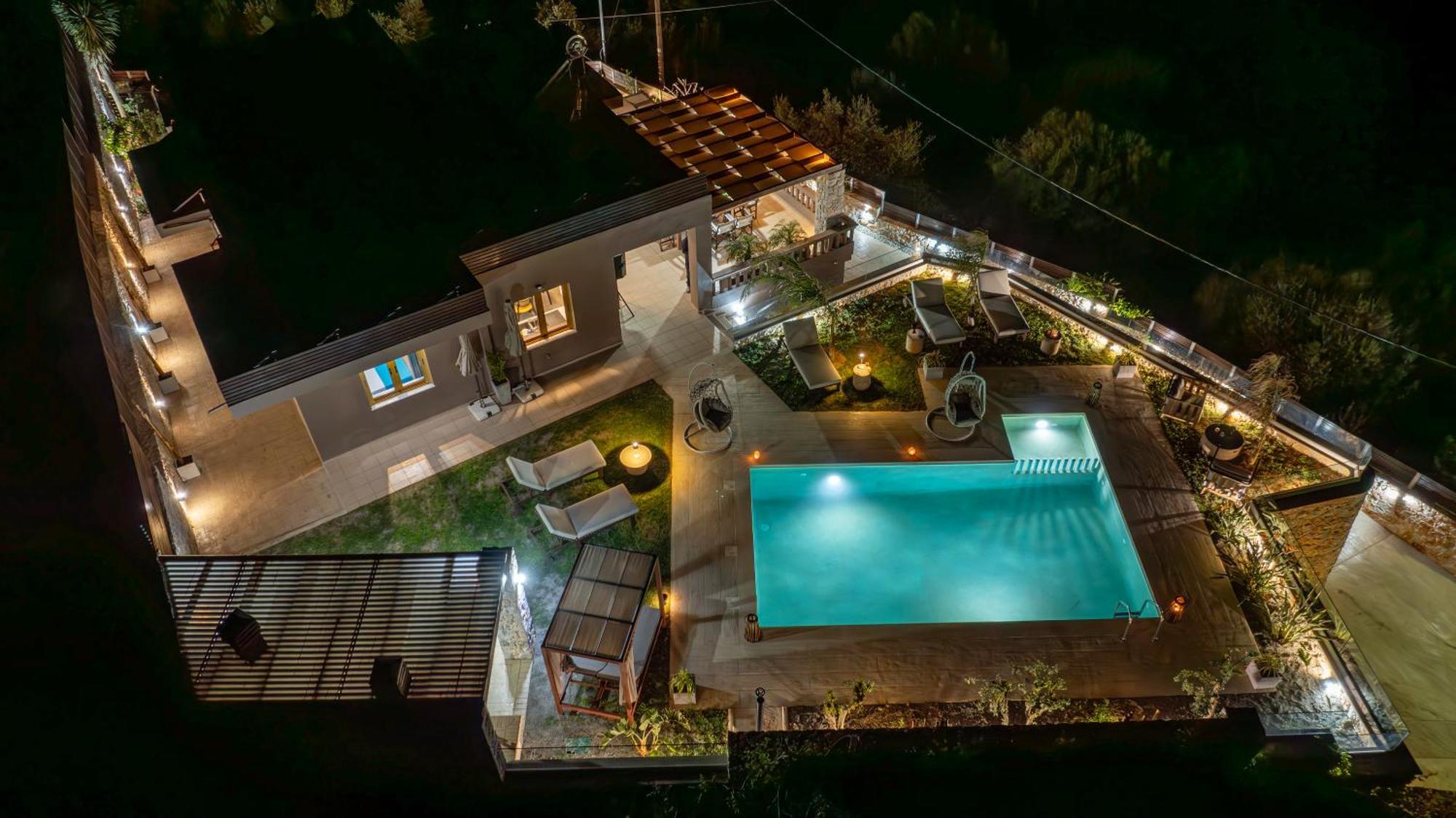 Villa Lady Dafni With Private Heated Pool Maleme Екстериор снимка