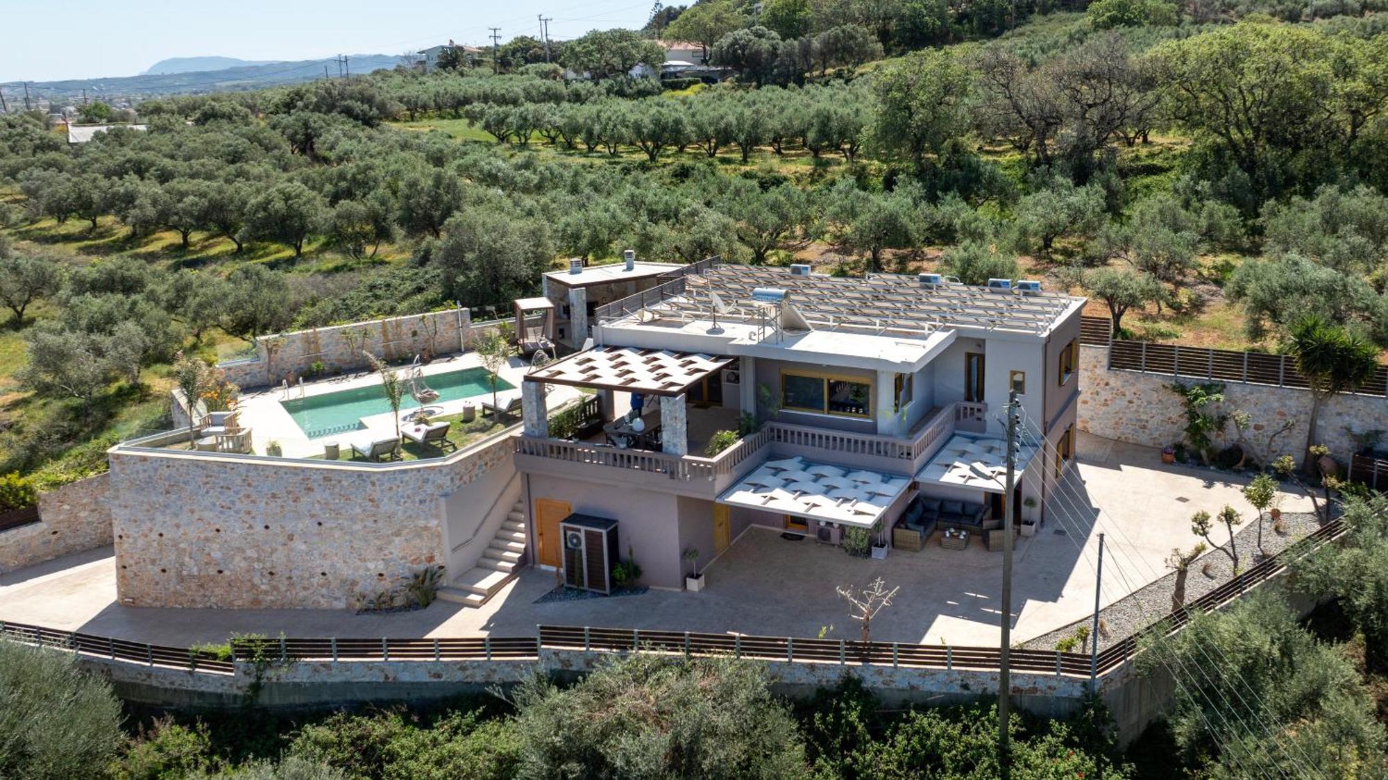 Villa Lady Dafni With Private Heated Pool Maleme Екстериор снимка
